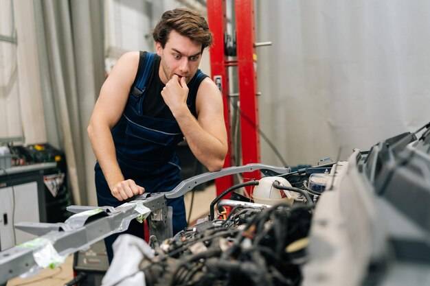Co oznacza naprawa samochodu we śnie według sennika?